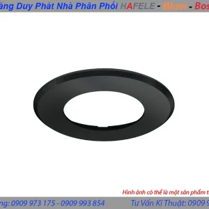 Nắp che lắp âm hình tròn màu đen Hafele 833.72.168