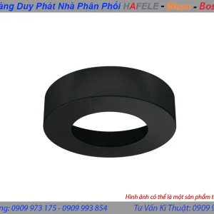 Nắp che lắp nổi hình tròn màu đen Hafele 833.72.160