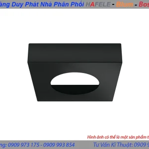 Nắp che lắp nổi hình vuông màu đen Hafele 833.72.164