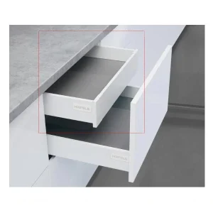 Ray hộp Hafele S5 chức năng giảm chấn Màu Trắng 552.55.707