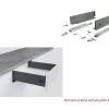 Ray hộp Hafele S3 chức năng giảm chấn Màu Xám 552.55.301