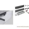 Ray hộp Hafele S1 chức năng giảm chấn Màu Xám 552.55.300