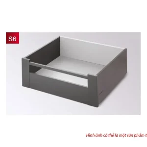 Ray hộp Hafele S6 chức năng giảm chấn Màu Xám 552.55.308