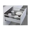 Ray hộp Hafele S2 chức năng giảm chấn màu trắng 552.55.706