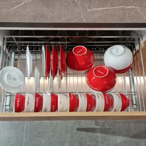Kệ chén bát Inox 304 Hafele 900mm 549.08.014