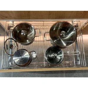 Giá xoong nồi Hafele 700mm Inox 304 549.08.031