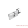 Ruột khóa Häfele WC đầu vặn oval dài 66mm 916.63.641