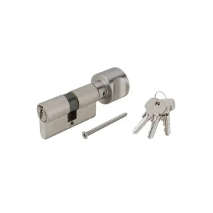 Ruột khóa Häfele 1 đầu chìa, 1 đầu vặn, 5 chìa dài 70mm 916.63.099