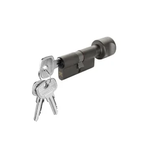 Ruột khóa Hafele một đầu chìa, một đầu vặn dài 81mm 916.64.928