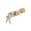 Ruột khóa Häfele 1 đầu chìa 1 đầu vặn 70mm 916.96.664