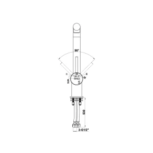 Vòi rửa chén Hafele màu kem HT21-GH1P254 577.55.290