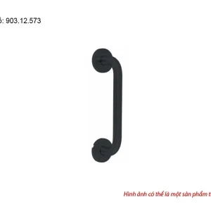 Tay nắm kéo Hafele màu đen 903.12.573