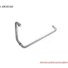 Tay nắm phòng tắm kính DIY Hafele 499.68.040