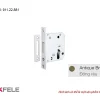Thân khóa chốt chết Hafele màu đồng rêu 911.22.881