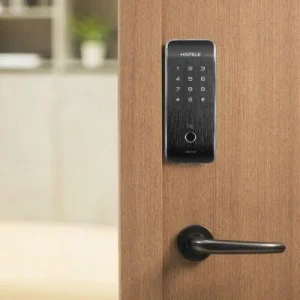 Khóa điện tử vân tay Hafele ER5100 912.20.200 (mã số, thẻ từ, vân tay, kết nối App Bluetooth)