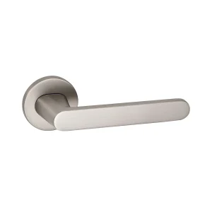 Bộ tay nắm cửa WC Hafele (không chìa) Nickel mờ 499.63.612
