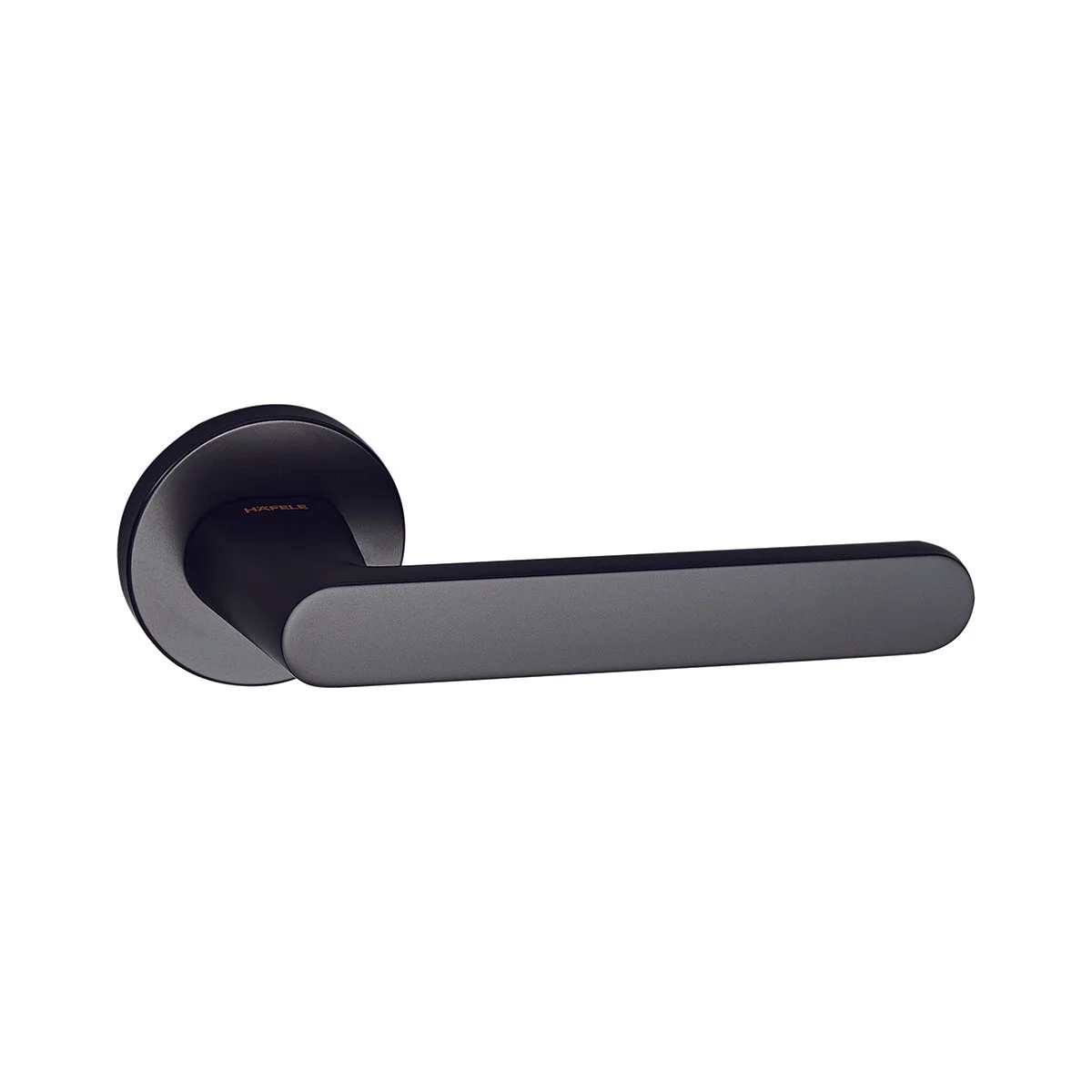 Bộ Tay nắm cửa Hafele đen mờ 499.63.609 1 Bộ Tay nắm cửa Hafele đen mờ 499.63.609