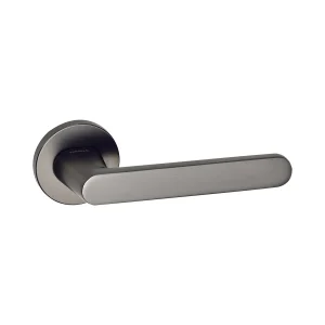 Bộ tay nắm cửa WC Hafele (không chìa) xám ghi 499.63.614