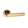 Bộ tay nắm cửa WC Hafele (không chìa) đồng bóng 499.63.615