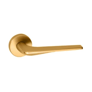 Bộ tay nắm cửa WC Hafele (không chìa) đồng bóng 499.63.623