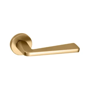 Bộ tay nắm cửa WC Hafele (không chìa) đồng bóng 499.63.631