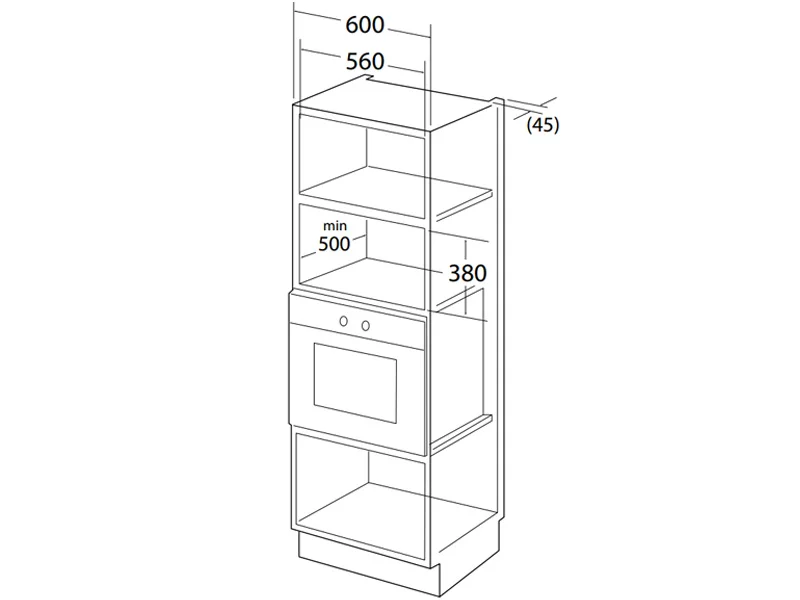 Lò vi sóng kết hợp nướng Hafele HM-B38B 535.34.020 2 Lò vi sóng kết hợp nướng Hafele HM-B38B 535.34.020