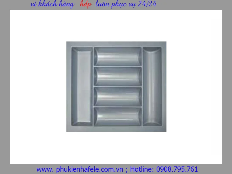 Khay chia hộc tủ 240x485x50mm 556.53.530