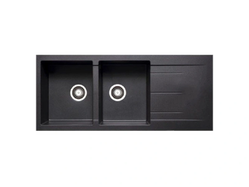 Chậu đá Hafele GRANTEC màu đen HS-G11650 565.83.341 1 Chậu đá Hafele GRANTEC màu đen HS-G11650 565.83.341