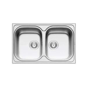 Chậu rửa chén Hafele 2 hộc 860mm 565.86.271