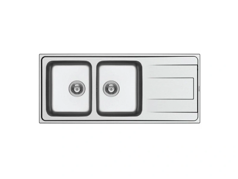 Chậu rửa chén inox Hafele 1160mm 565.86.361 1 Chậu rửa chén inox Hafele 1160mm 565.86.361