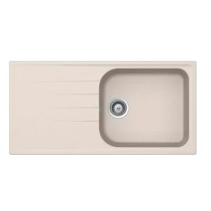 Chậu đá Hafele 1000mm HS19-GED1R60 màu kem 570.36.450