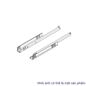 Bộ ray trượt Blum TANDEMBOX 50kg 650mm 6822139