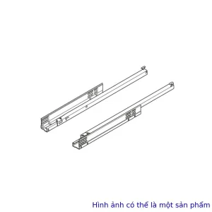 Bộ ray trượt Blum LEGRABOX giảm chấn 70kg 500mm