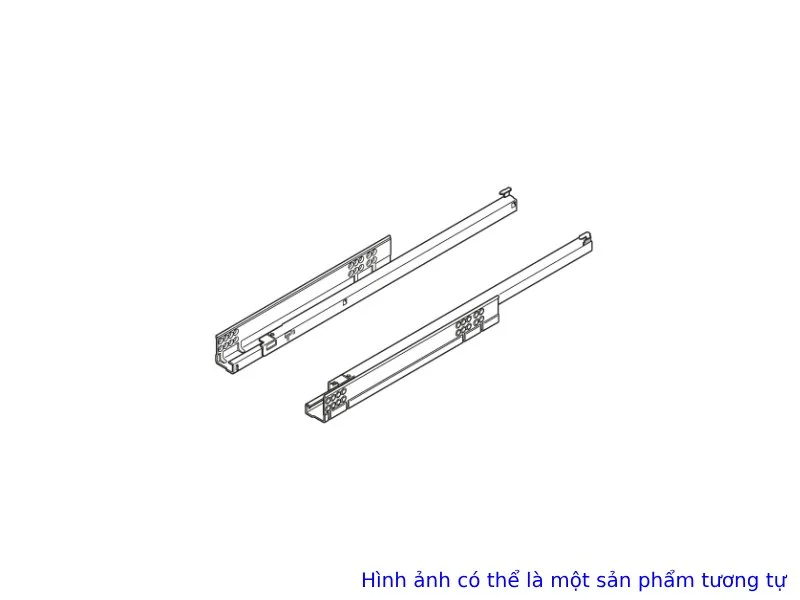 Bộ ray trượt Blum LEGRABOX giảm chấn 70kg 500mm 1 Bộ ray trượt Blum LEGRABOX giảm chấn 70kg 500mm