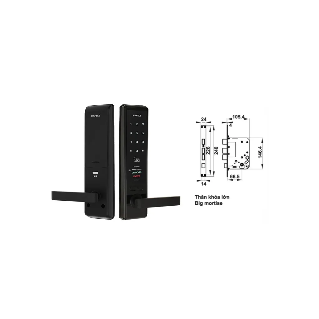 Khóa điện tử Hafele EL7200-TC 912.05.715 – Thân khóa lớn 1 Khóa điện tử Hafele EL7200-TC 912.05.715 – Thân khóa lớn