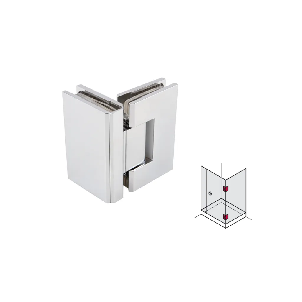 Bản lề kính – kính Häfele 90 độ 981.00.532 1 Bản lề kính – kính Häfele 90 độ 981.00.532