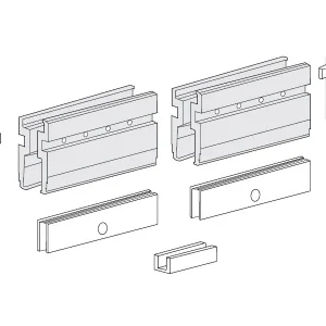 Bộ phụ kiện kẹp kính Silent 100/G 12mm 940.82.035