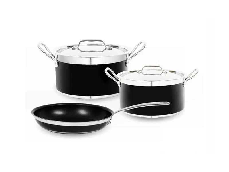 Bộ nồi chảo màu đen Hafele 531.08.043 1 Bộ nồi chảo màu đen Hafele 531.08.043