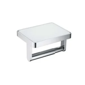 Giá treo giấy vệ sinh mặt kiếng trắng 495.80.231