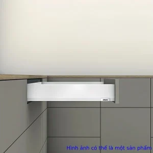 Ray hộp Blum MERIVOBOX R1 chiều cao M 91mm màu trắng 6774116