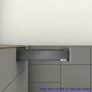 Ray hộp Blum MERIVOBOX R1 chiều cao M 91mm màu xám đậm 6935125