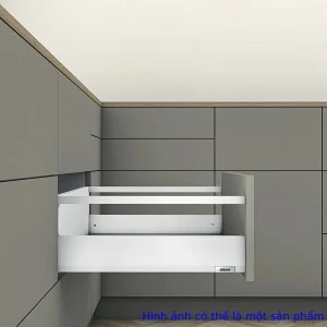 Ray hộp Blum MERIVOBOX R2 chiều cao E 192mm màu trắng 2579506