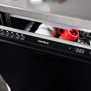 Máy rửa chén độc lập màu đen Häfele HDW-F60F 533.23.310