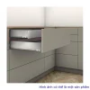 Ray hộp âm Blum MERIVOBOX IR1 chiều cao M 91mm màu xám nhạt 6874725