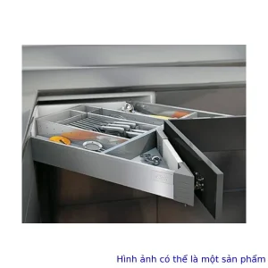 Ray hộp Blum TANDEMBOX cho ngăn kéo góc cao 83mm màu xám 3834919