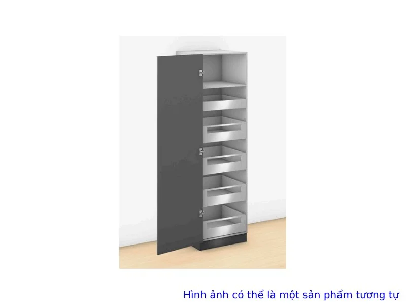 Tủ đồ khô Blum SPACE TOWER MERIVBOX IR1 IR2 màu trắng cho tủ 1 cánh 1 Tủ đồ khô Blum SPACE TOWER MERIVBOX IR1 IR2 màu trắng cho tủ 1 cánh