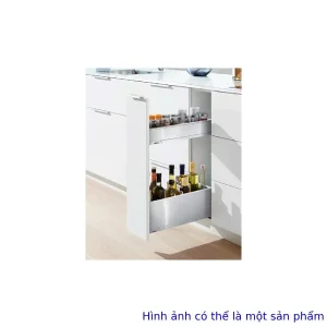 Bộ ray hộp Blum SPACE TWIN LEGRABOX pure M-C Inox 6400298