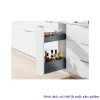 Bộ ray hộp Blum SPACE TWIN LEGRABOX pure M-C màu xám 7915624