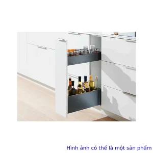 Bộ ray hộp Blum SPACE TWIN LEGRABOX pure M-C màu xám 7915624