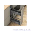 Bộ ray hộp Blum SPACE TWIN MERIVOBOX R1-R2 xám đậm 1165257